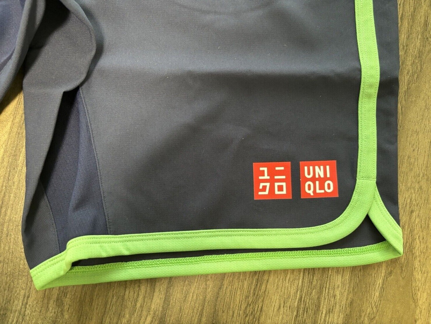 【GREEN ORANGE】Uniqlo NK Dry EX Kei Nishikori model Tennis Short French OPEN 2024