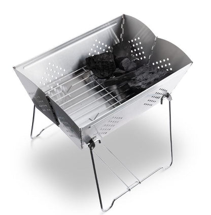 Bargain Price WORKMAN Wide Folding Square Grill NEW Japan camp