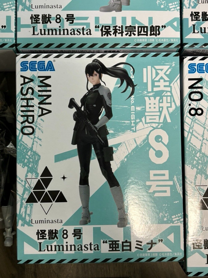 【Set of 6】 Kaiju No 8 Figure Luminasta SEGA Japan 2024 Mina, Kikol, Hoshina,Leno
