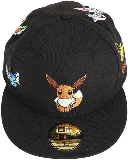 Bargain price New Era Cap Pokemon Collaboration 59FIFTY 2 Colors Stone Black