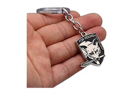 Metal Gear Solid 5 Keychain Metal Key Chain Game Souvenir Jewelry